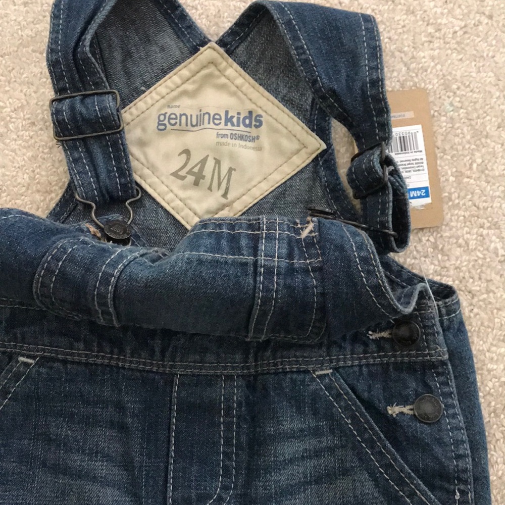 Denim Shorts Overalls